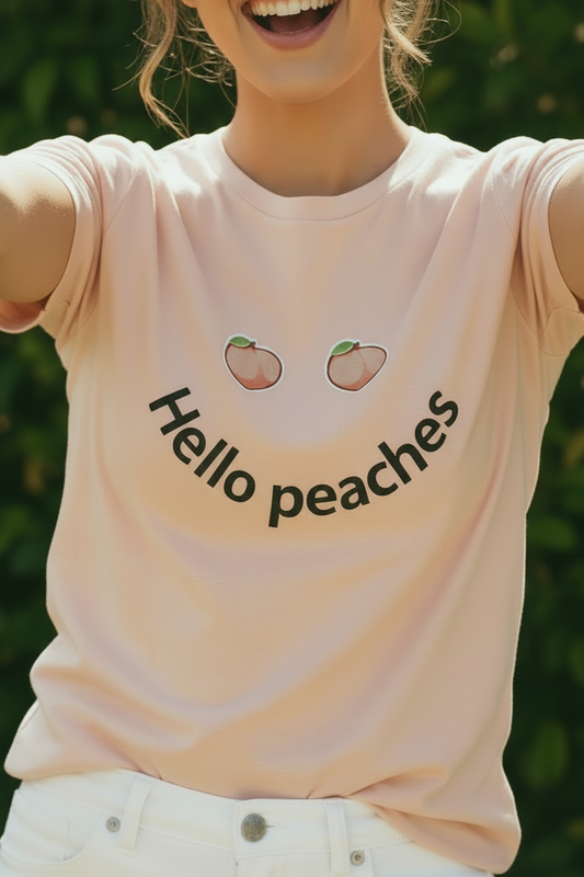 Hello Peaches Close Up